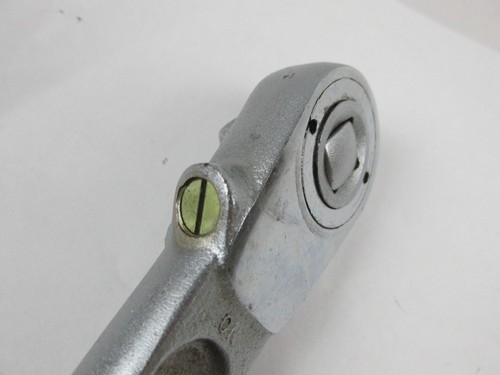 Vintage J H Williams Tools USA 10" Push-Thru Reversible Ratchet 1/2" Drive S-50 - Picture 8 of 11