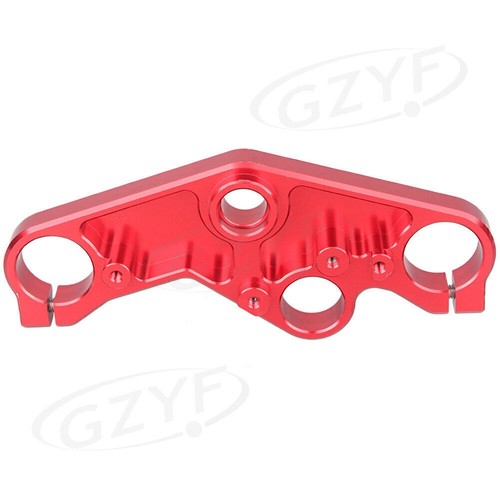 Dreifacher Baum Vorderseite Oberteil Klemme F¨¹r Yamaha YZF R3 R25 2014-2016 Rot - Afbeelding 3 van 7