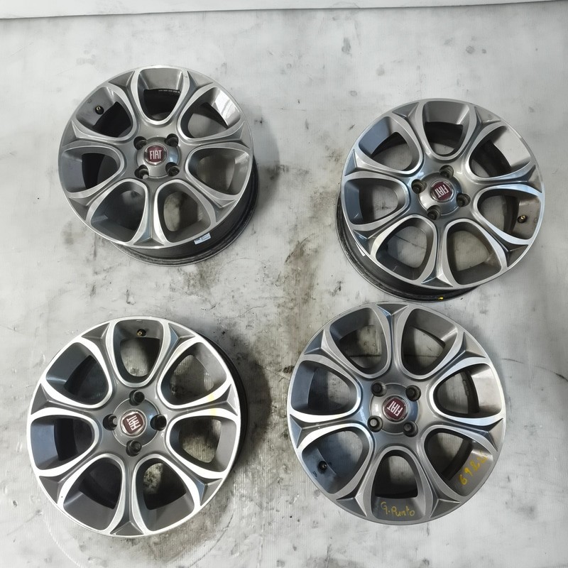 51842693 Disco ruota ant. in lega DX FIAT PUNTO VAN (6W) 1.4 (57Kw) S&S