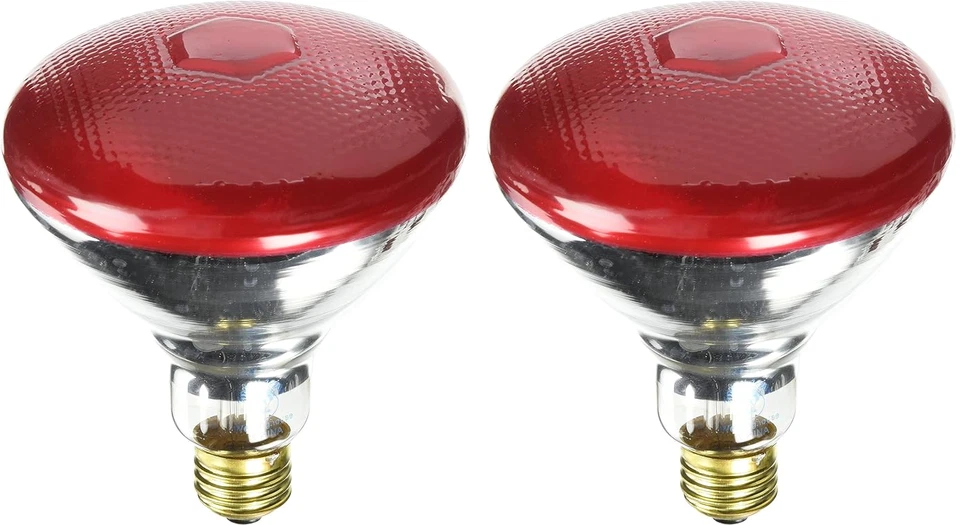 Floodlight Bulb BR38 E26 100W 120V 2000-Hrs Red - Westinghouse 0441000 (2-Pack) - Image 2 of 3