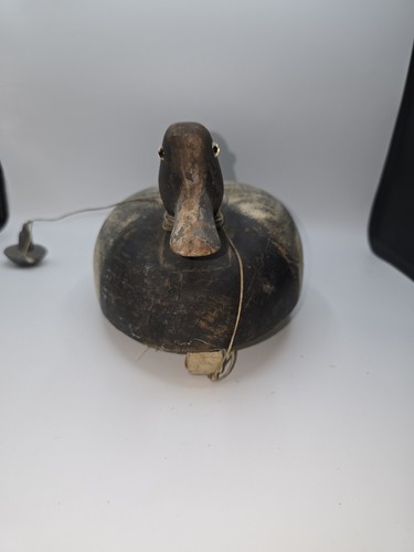 Old Saybrook Wildfowler Co. Vintage Duck Decoy / Carved Wood Duck Decoy #2 - Picture 8 of 24