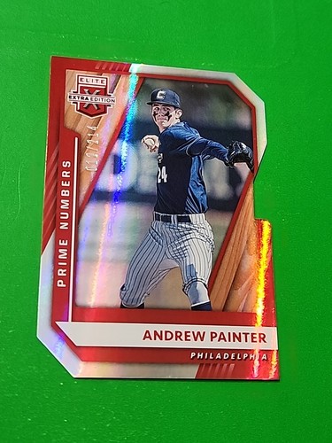 Andrew Painter 2021 Elite Extra Edition Prime Numbers 12/214 Phillies #13 - Picture 4 of 7