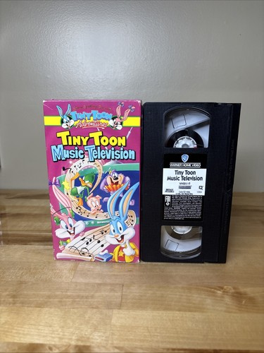 Tiny Toon Adventures - Tiny Toon Music Television (VHS, 1993) VCR Video Tape VTG - Picture 2 of 7