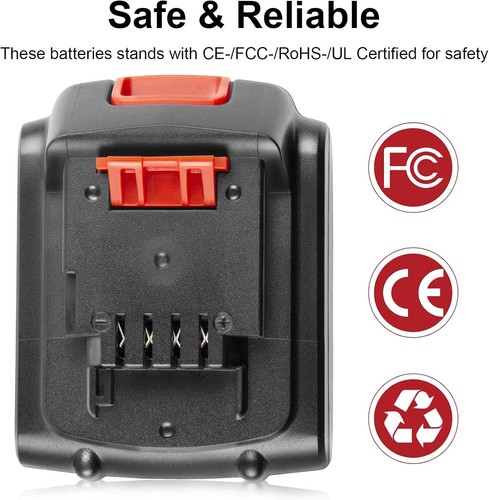 14.4V 5000mAh/5.0Ah Li-ion Battery For Black & Decker A144EX A14F A14 A144 HPB14 - Picture 3 of 8