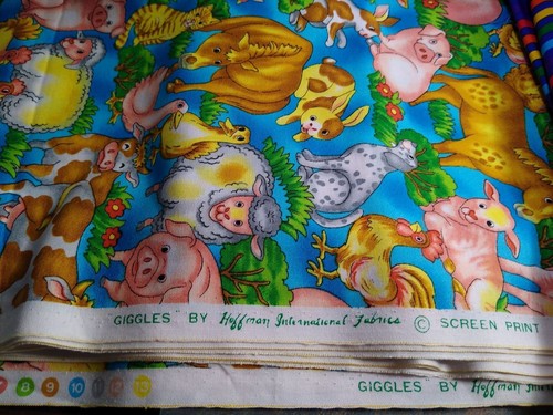 QUILT FABRIC LOT estate stash sale 100% cotton HOFFMAN material 9 yards stripe + - Picture 8 of 11