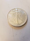 1990 WALKING LIBERTY AMERICAN EAGLE .999 FINE SILVER DOLLAR COIN 1oz