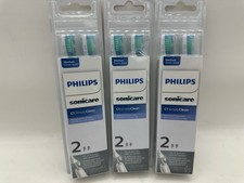 3 Boxes 6 Heads Philips Sonicare C1 Simply Clean Toothbrush Heads HX6012/04