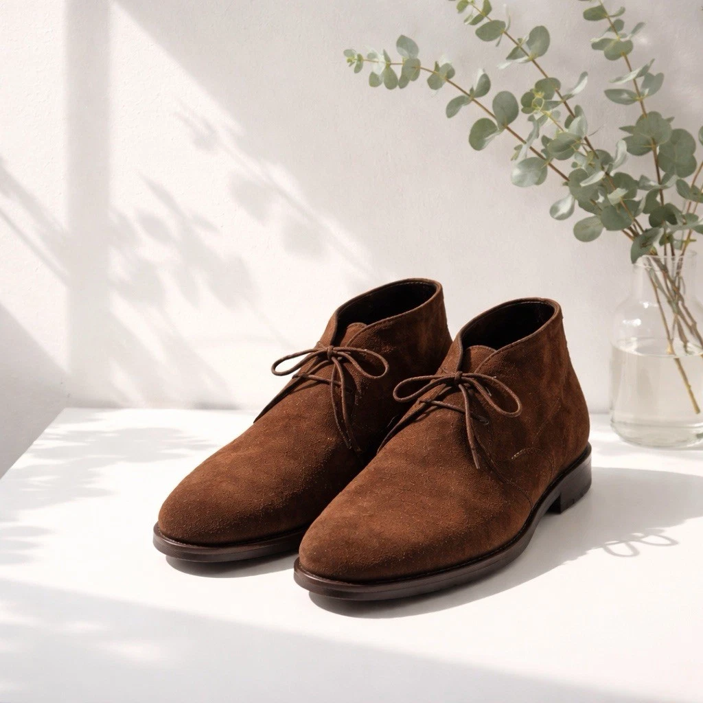 Suede Boots Brown Santoni for Men for Sale | Shop New & Used  display picture 1