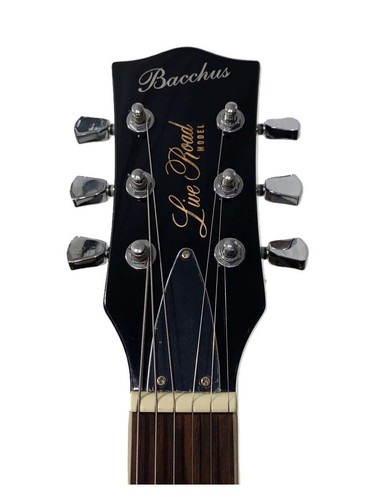 Bacchus Electric Guitar BLP-STD 1956 BLK Les Paul Type Genuine Soft Case Used - Picture 3 of 6