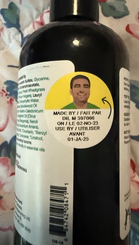 LUSH Grass SHOWER GEL 8.4 oz 250 ml - Picture 2 of 3
