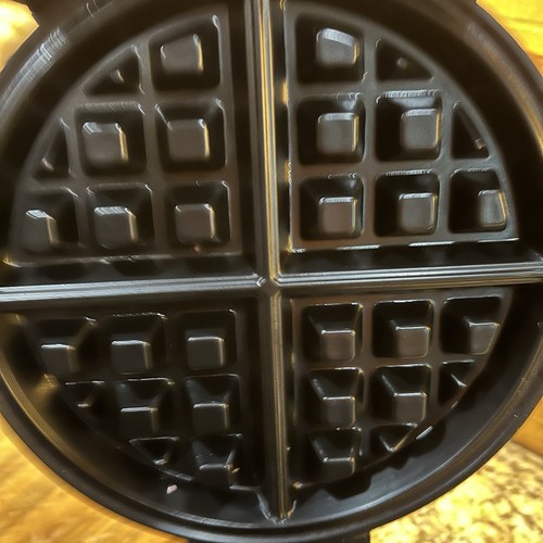 Waring Pro Professional Double Waffle Maker WWM1200 Belgian Waffle Iron TESTED - Picture 5 of 9