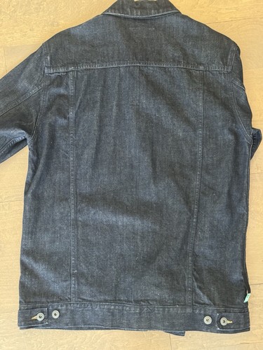 Denim Trucker Jacket Type III Made By Vissla Size Large Dark Wash - Bild 5 von 7