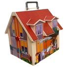 Playmobil Take Along Playhouse #5167 Vintage Dollhouse 2005 Portable Carry Case