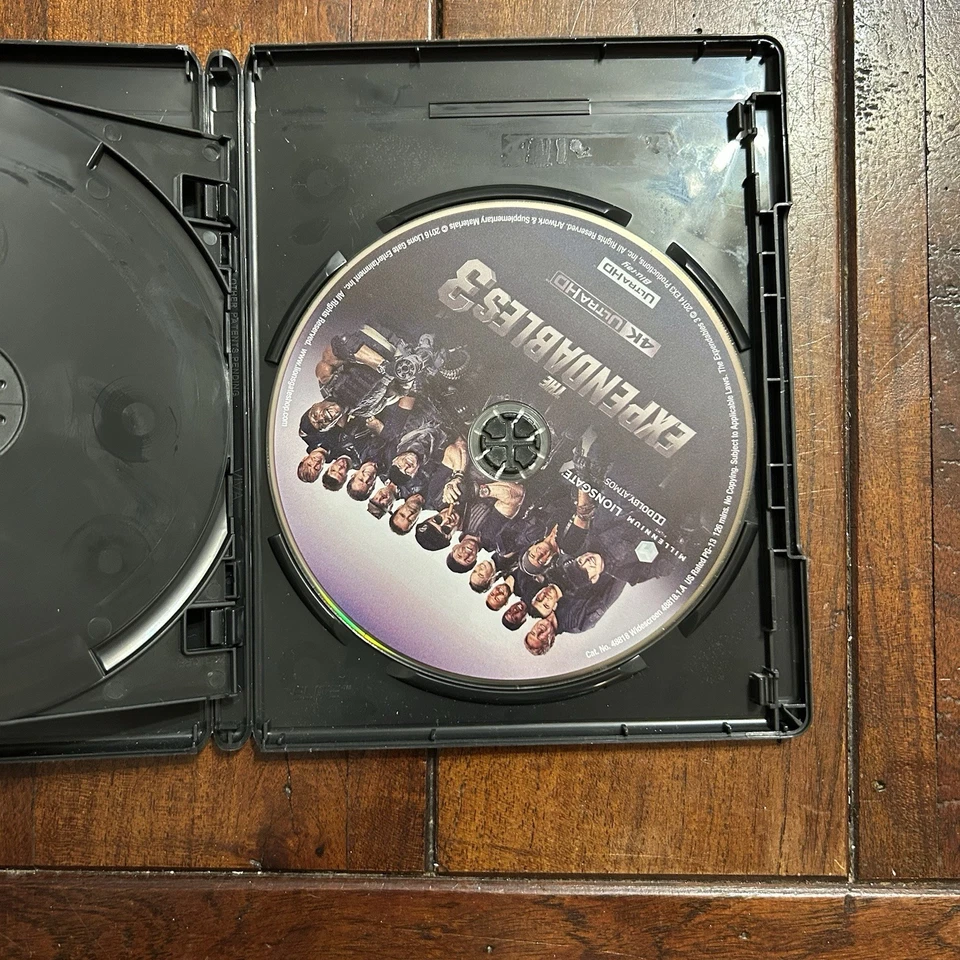 The Expendables 3-Film Collection 4k Ultra HD UHD Movies 1 2 & 3 - Image 4 of 4