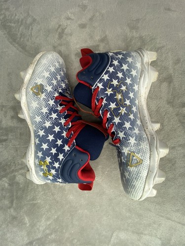 Under Armour | Spotlight Franchise USA Jr Football Cleats | 5Y | 4211166608 - Picture 12 of 14