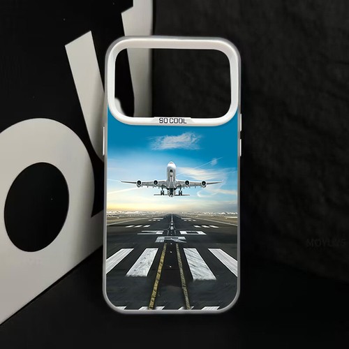 For iPhone 17 Pro Max 16 15 14 13 12 11 Aircraft Parking Area Hard Case Cover - Picture 2 of 18