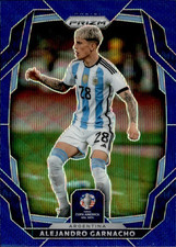 Panini 2024 Prizm Conmebol Copa America Alejandro Garnacho #15 /199 Blue Wave