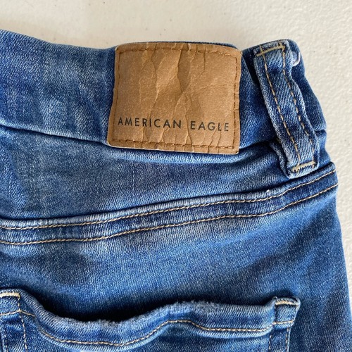 American Eagle Curvy hoch geschnittene Shortie Shorts | Größe 0 NEXT Level Stretch 3" IN - Bild 4 von 7