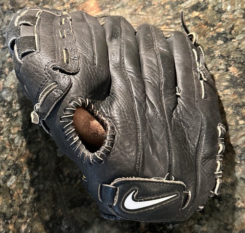 Nike Keystone Diamond KDR 1300 13” Baseball Glove Mit Left Hand Throw Rare Black - Picture 4 of 14