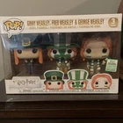Funko Pop! Harry Potter Ginny, Fred & George Weasley 3-Pack Spring Convention