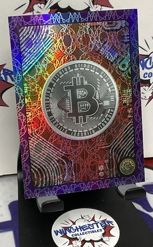 2024 Cardsmiths Currency Series 3 Amethyst BITCOIN /49 ALPHA #1 - Picture 2 of 4