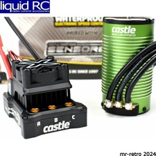 Castle Creations 010-0165-03 1/6 Mamba Monster X 8S ESC/Motor Combo 1717-1260KV