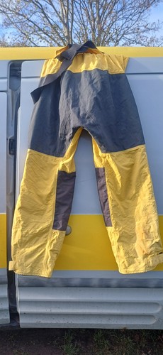 PANTALÓN MUSTO PERFORMANCE MPX SALOPETTE AMARILLO TALLA L LEER DES GRATIS P&P - Imagen 6 de 21