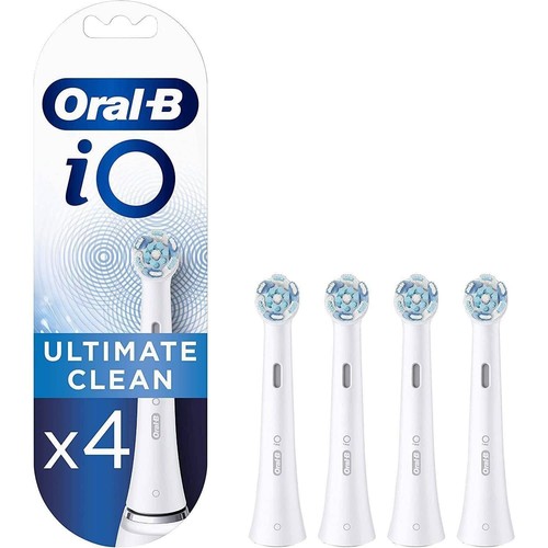 Oral-B iO 4pk Ultimate Clean Toothbrush Replacement Heads - White - Picture 1 of 7