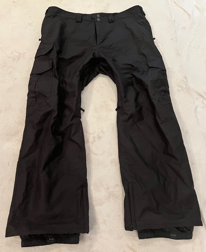 Men's Burton Black Snow Ski Snowboard Outdoor DryRide Pants--2XL