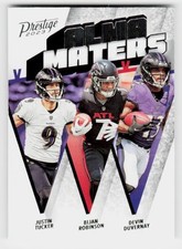 2023 Panini Prestige #AM-24 Bijan Robinson / Devin Duvernay / Justin Tucker