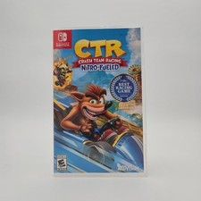CTR Crash Team Racing Nitro Fuled (Nintendo Switch) CIB Authentic Tested