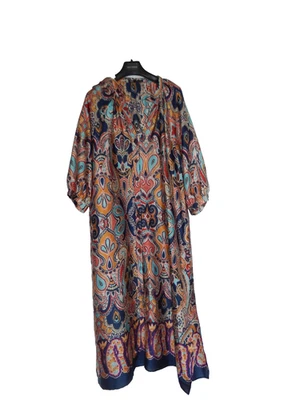 ZARA MAXIKLEID BUNT GR. XL SOMMERKLEID EDEL - Bild 1 von 4