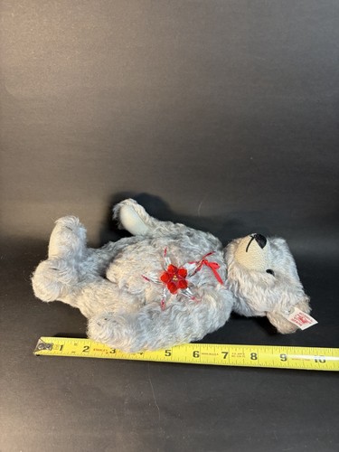 Steiff Swarovski Poinsettia 9.5" Mohair Bear LE 681103 - Picture 11 of 23