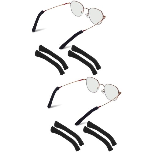 Paquete de 2 fundas para gafas con cubierta de templo puntas para marco de gafas empuñaduras para gafas - Imagen 7 de 12