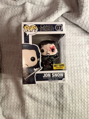 Funko Pop! Vinyl: Game of Thrones - Jon Snow - Bloody- Hot Topic (Exclusive) #7