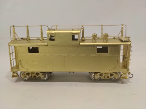 Sunset Models N5a HO Brass Pennsylvania PRR Steel Cabin Car Caboose w/ Antenna - Picture 3 of 9