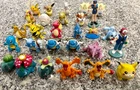 Vintage Pokemon TOMY Figure Lot of 28 Gen 1 Ash Charizard Blastoise CGTSJ