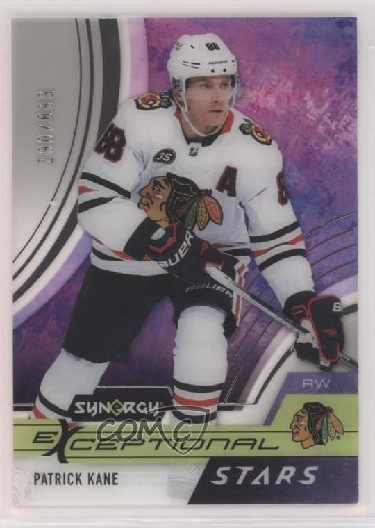 2021-22 Upper Deck Synergy Exceptional Stars /899 Patrick Kane #ES-KA