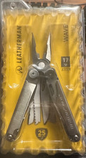LEATHERMAN WAVE MULTI TOOL PLIERS KNIFE W/ SAW SCISSORS 831846 NEW w/  Sheath