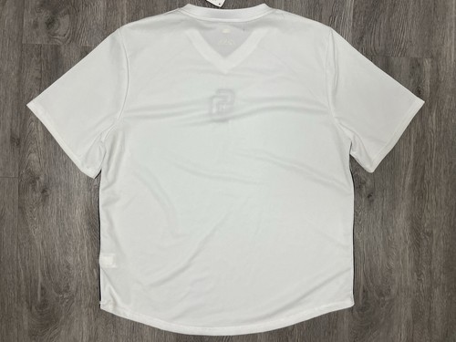 San Diego Padres Shirt Large weiß MLB handsigniert Merch Center Logo Herren NEU - Bild 7 von 10