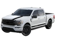 Car Hood Stripe Side Skirt Sticker For Ford F-150 Off Road Graphics Vinyl Decals