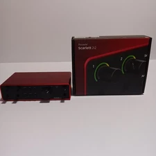 Focusrite Scarlett 2i2 4th Gen USB-C Audio Interface W/ USB Cable