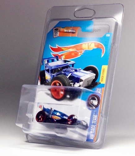 Paquete de 24 fundas protectoras transparentes de plástico para autos básicos Hot Wheels y Matchbox - Imagen 3 de 11