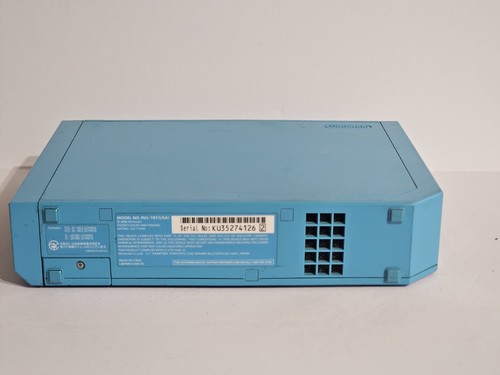 Nintendo Wii RVL-101 Blau NUR KONSOLE getestet & funktioniert - Bild 6 von 9