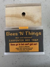 Bees N Things Carpenter Bee Trap Outdoor Beekeeping Equipment