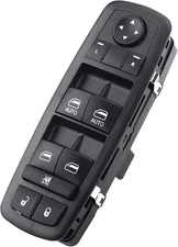 Driver Side Power Master Control Window Switch Replacement for Black 