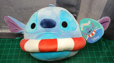 New Disney Squishmallows Stitch 7.5 inch Plush Stuffed Toy