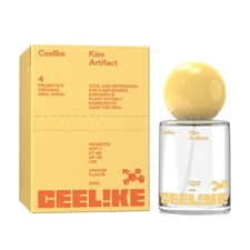 CEELIKE Probiotic Mouth Spray - Fresh Breath & Orange Flavor - 20ml