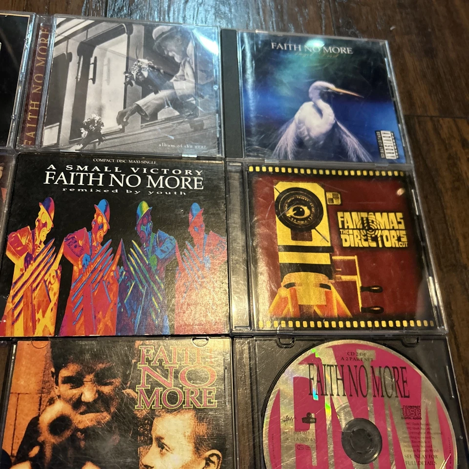 Faith No More Cd Lot Singles, Full Cd Promos 23 Items Live Album More Foto 3 de 4