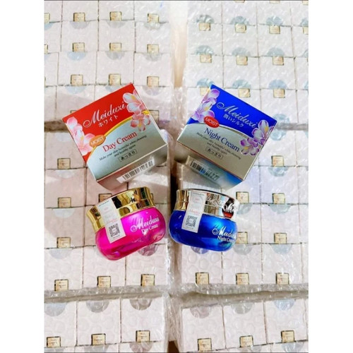 Genuine Japanese MEIDUZI Day and Night Cream Set for acne and dark spots - Picture 3 of 6